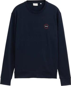 TOM TAILOR Sweatshirt Sweatshirt Pullover ohne Kapuze (1-tlg)