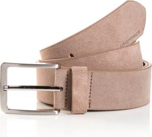 TOM TAILOR Synthetikgürtel Veloursgürtel, Freizeit- und Anzugsgürtel, bis Gr. 120