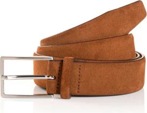 TOM TAILOR Synthetikgürtel Veloursledergürtel, Freizeit- und Anzugsgürtel, bis Gr. 120