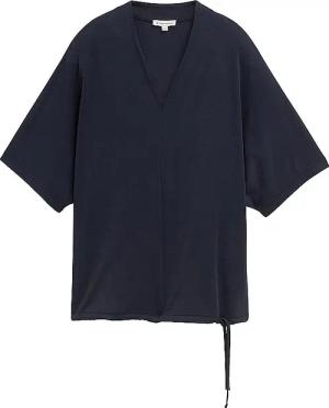 TOM TAILOR T-Shirt dunkelblau | S