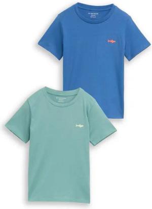 TOM TAILOR T-Shirt mit Dino-Stickerei