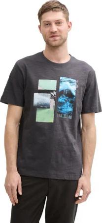 TOM TAILOR T-Shirt mit Front Print