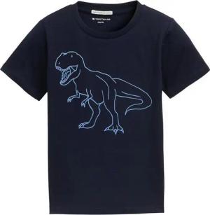 TOM TAILOR T-Shirt mit in der Nacht leuchtendem Print