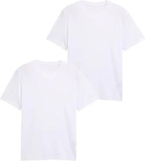 TOM TAILOR T-Shirt Packung, 2 Stk. mit Logo Print