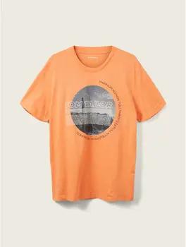 Tom Tailor  T-Shirt Rundhals T-Shirt für Herren