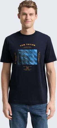 TOM TAILOR T-Shirt T-Shirt T-Shirt mit Foto-Print