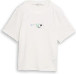 TOM TAILOR T-Shirt  weiss | M