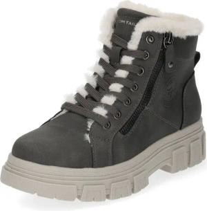 TOM TAILOR Tom Tailor Stiefelette Lederimitat/Textil Schnürstiefelette