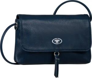 TOM TAILOR Umhängetasche Luna, mit hochglänzendem Logo und kleinem dekorativen Knoten