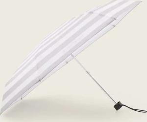 TOM TAILOR Unisex Ultramini Regenschirm, grau, Gestreift, Gr. ONESIZE