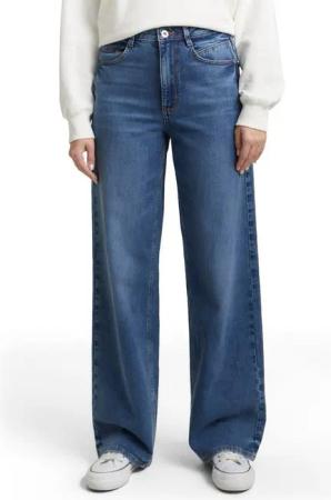 TOM TAILOR Weite Jeans im Four-Pocket Style