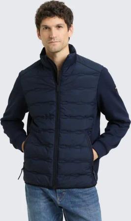 TOM TAILOR Winterjacke Jacken Lightweight Hybrid Jacke mit Stehkragen