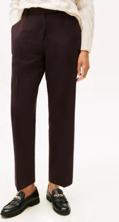 Tommy Hilfiger Anzughose TIMELESS WOOL SLIM STRT PANT mit Wolle