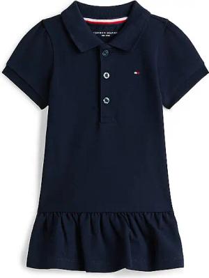 TOMMY HILFIGER Baby Mädchen Kleid dunkelblau | 68