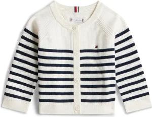 TOMMY HILFIGER Baby Strickjacke weiss | 74