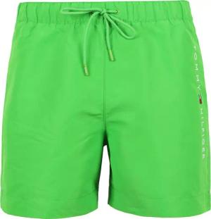 Tommy Hilfiger Badeshorts Logo Grün - Größe S