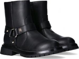 Tommy Hilfiger Bikerboots Biker Boots, Winterboots mit Blockabsatz