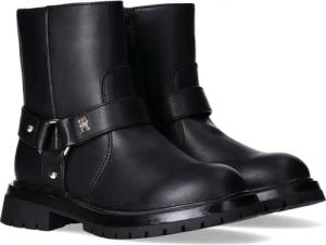 Tommy Hilfiger Bikerboots Biker Boots, Winterboots mit Blockabsatz