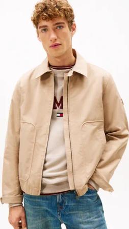 Tommy Hilfiger Blouson "IVY" normale Passorm, elastischer Bund am Saum, 2-Wege-Reißverschluss