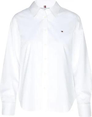 TOMMY HILFIGER Bluse Regular Fit weiss | 44