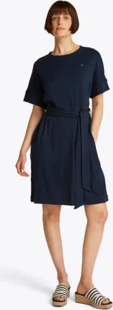 Tommy Hilfiger Blusenkleid MODERN CODY DRESS mit Logostickerei