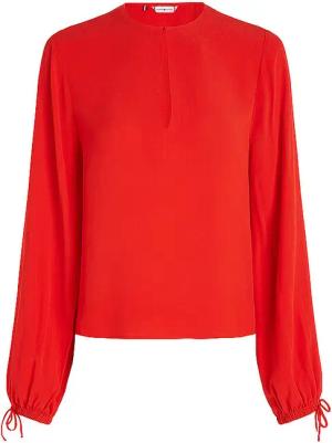 TOMMY HILFIGER Blusenshirt rot | 36