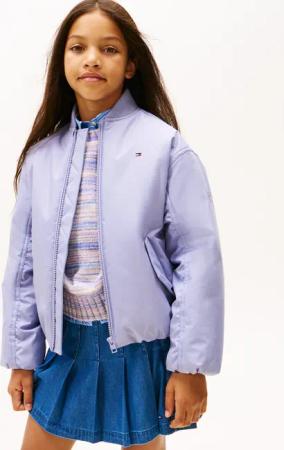Tommy Hilfiger Bomberjacke "PADDED BOMBER" ohne Kapuze Regular fit, für Kinder bis 16 Jahre