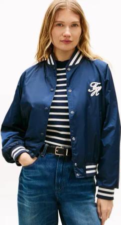 Tommy Hilfiger Bomberjacke VARSITY NYLON BOMBER mit Tommy Hilfiger-Branding