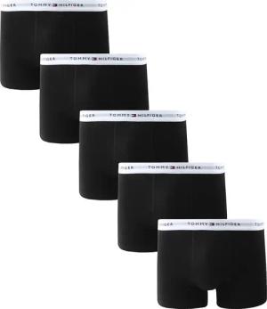 Tommy Hilfiger Boxer Trunk 5-Pack Schwarz - Größe XXL