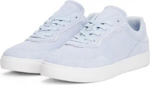 Tommy Hilfiger CASUAL SUEDE SNEAKER Plateausneaker, Freizeitschuh, Halbschuh, Schnürer mit weich gepolstertem Schaftrand