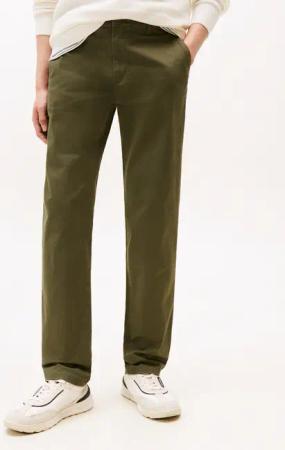 Tommy Hilfiger Chinohose "CORE DENTON ESSENTI" Gerades Bein, Schlichte Optik