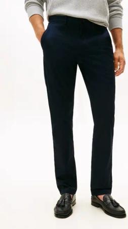 Tommy Hilfiger Chinohose "CORE DENTON ESSENTIAL" Straight Fit, Baumwolle mit Stretch