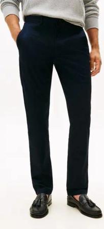 Tommy Hilfiger Chinohose CORE DENTON ESSENTIAL Straight Fit, Baumwolle mit Stretch