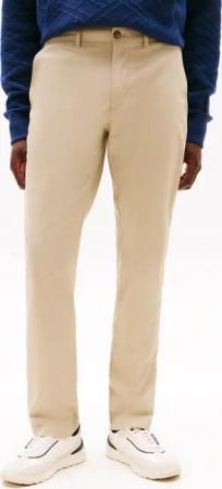 Tommy Hilfiger Chinohose "DENTON PRINTED STRU" Straight Leg Fit, Baumwollstretch mit Struktur