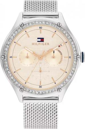 Tommy Hilfiger Damenuhr Quartz Grau