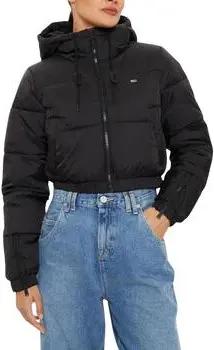 Tommy Hilfiger  Daunenjacken TJW CRP HOODED PUFFE DW0DW18313