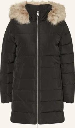 TOMMY HILFIGER Daunenmantel mit abnehmbarem Kunstpelz