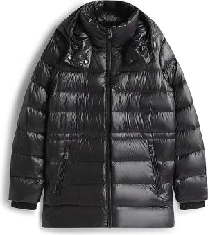 TOMMY HILFIGER Daunensteppmantel schwarz | M