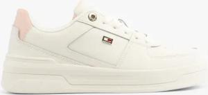 Tommy Hilfiger Flag Basket Sneaker Damen Sneakers Ecru/Whimsy Pink