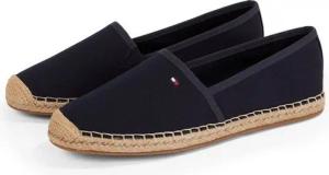 Tommy Hilfiger FLAG CANVAS ESPADRILLE Espadrille,Slipper,Flats,Bequemschuh mit Jutebezug und Ziernähten, schmale Form