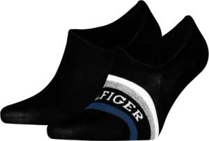 Tommy Hilfiger Füßlinge TH MEN FOOTIE 2P HILFIGER TAB (2er-Pack) mit Anti-Rutsch Technologie