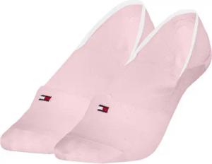 Tommy Hilfiger Füßlinge TH WOMEN FOOTIE MC 2P SHINE (2 Paar) mit silikonisierten Fersenstreifen