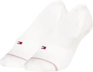 Tommy Hilfiger Füßlinge "TH WOMEN FOOTIE MC 2P SHINE" 2 Paar, mit silikonisierten Fersenstreifen