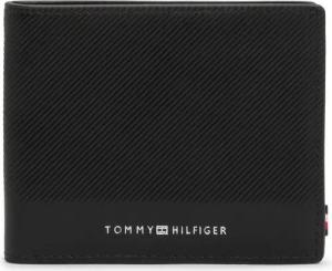 Tommy Hilfiger Geldbörse TH FOUNDATION MINI CC WALLET, Unisex Geldbeutel, Portemonnaie mit edlem Logoschriftzug
