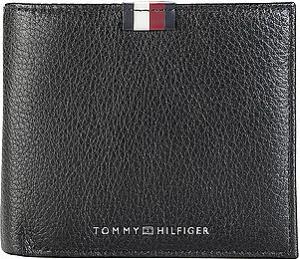 TOMMY HILFIGER Geldbörse TH PREM LEA schwarz