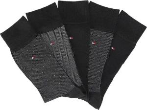 TOMMY HILFIGER Geschenkeset 6er Pkg. Socken Black  schwarz | 39-42