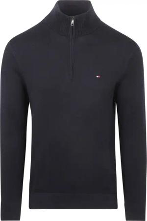 Tommy Hilfiger Half Zip Pullover Essential Navy - Größe M