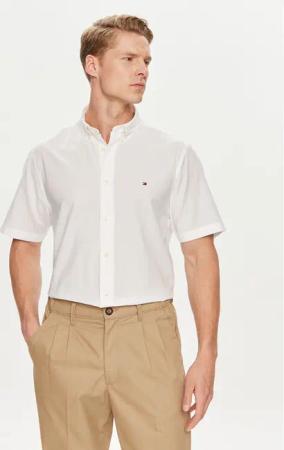 Tommy Hilfiger Hemd MW0MW33809 Weiß Regular Fit