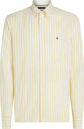 TOMMY HILFIGER Hemd Regular Fit gelb | S