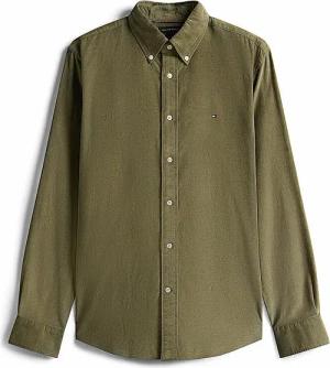 TOMMY HILFIGER Hemd Regular Fit  olive | L